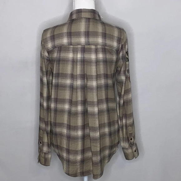 Genuine Harley Davidson Embroidered Flannel Shirt - Picture 3 of 9